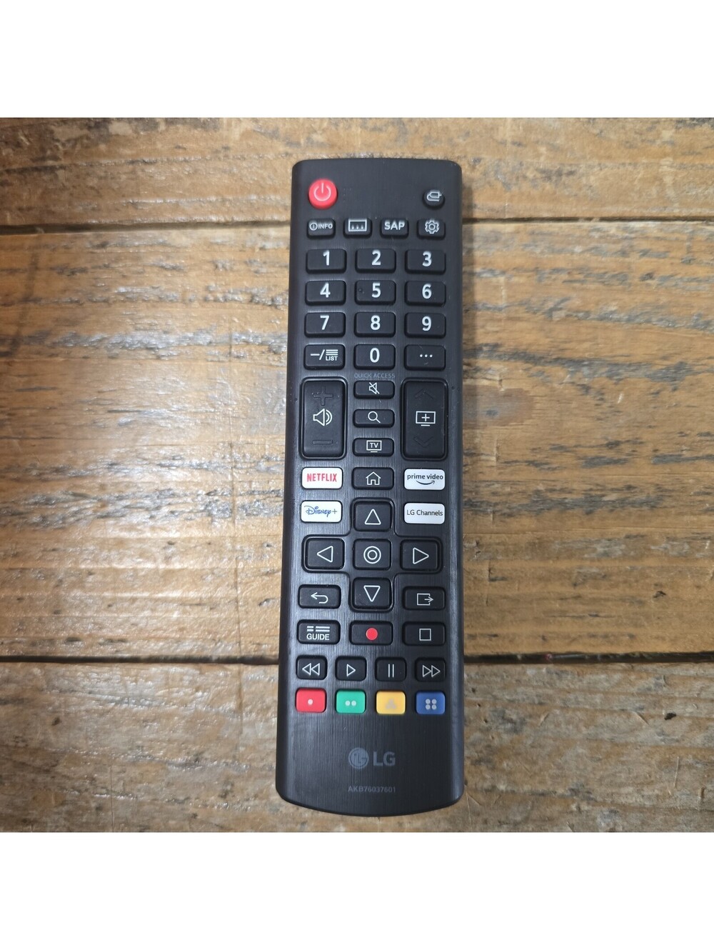 LG AKB76037601 Remote Control